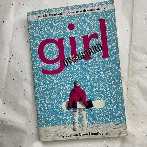Book Girl Overboard Novel Teen snowboarding - Picture 3 of 5